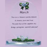 March Birthstone - About Face Designs 123250