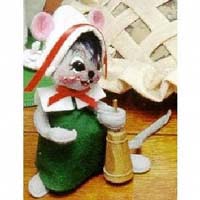 Colonial Girl Mouse - Annalee 3076 99+