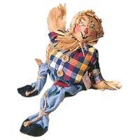 Scarecrow With Tan Hat - Annalee 310403