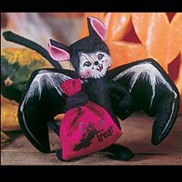 4" Bat Mouse - Annalee 323404