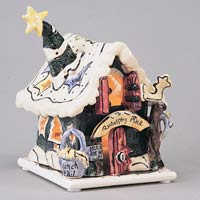 Rudolph's Place Candle House - Blue Sky BCL20007