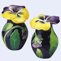 Purple Pansy Salt & Pepper - Blue Sky BJM10453