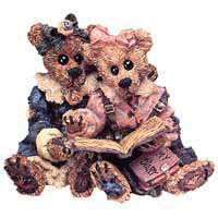 Bailey & Becky...The Diary - Boyds Bearstones 228304