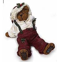 Nickleby Santabear... December 26th - Boyds Bearstones 228418