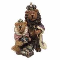 Aurora and Rex...Saving the Family Jewels - Boyds Bearstones 2437