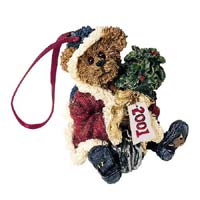 Mr. Baybeary...2001 Wishes Ornament - Boyds Bearstones 25752