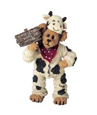 Angus Bearger...Quit Yer Beefin'! - Boyds Bearstones 3230