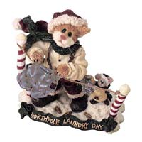 Mr. Claws and Suds...Freeze Dried - Boyds Bearstones 371020