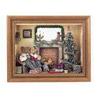 Henry and Sarah's Holiday Moments - Boyds Bearstones 3942