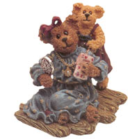 Karen Everymom and Jewel...One of a Kind - Boyds Bearstones 82500