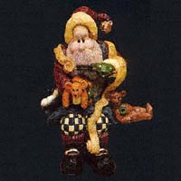 Santa...And The Final Inspection - Boyds Folkstones 370203