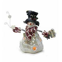 Twinkles Snowman Flakey Farklefrost - Boyds Folkstones 395004