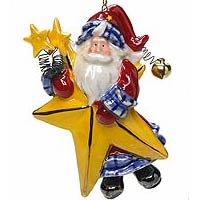 Twinkles Santa S.C. Sparkelklaus - Boyds Folkstones 397012