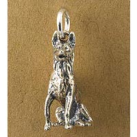 German Shepherd Charm - Boyds Jewelry 191025