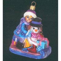 Fritz and Frosty - Christopher Radko Ornaments 00-370-0