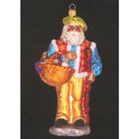 French Santa - Christopher Radko Ornaments 01-0380-0