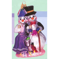 January 2002 - Happy Snow Year - Christopher Radko Ornaments 02-0104-0