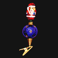 Holiday Star Santa - Christopher Radko Ornaments 95-027-0