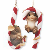 Candy Cane Ornament Gift Set - Charming Tails 86/106