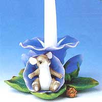 Morning Glory Candle Holder - Charming Tails 93/708