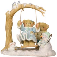 Randy & Jill " Always Snow Much Fun With You" - Cherished Teddies 118375