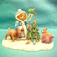 Olga-Feel The Peace..Hold The Joy.. Share The Love - Cherished Teddies 182966