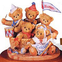 Strike Up The Band And Give Five Cherished Years A Hand. - Cherished Teddies 205354