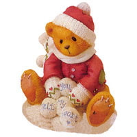 Ted - Snow Fun When You're Not Around. - Cherished Teddies 269727