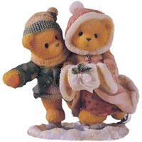 Keith & Deborah - The Holidays Are Twice as Ice. - Cherished Teddies 354244