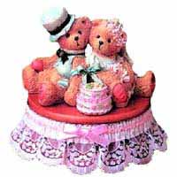 Bride/Groom Musical - Cherished Teddies 699349