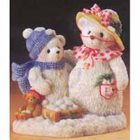 Frosty and Aurora - Let it Snow, Let it Snow - Cherished Teddies 706884