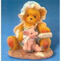 Marsha & Pinky - "Hogs' And Kisses To My Beary Best Friend" - Cherished Teddies 847356