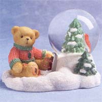 January Mini Waterball - Cherished Teddies 978949