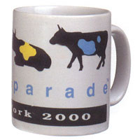 New York Cow On Parade 2000 Mug - CowParade 9164