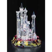 Cinderella's Castle on Rainbow Base - Crystal World DSC007