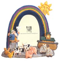 Noah With Rainbow Photo Frame - David Frykman DF3510