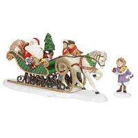 A Sleigh Ride With Santa - Department 56 53603