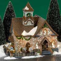 Laurel Hill Church - DAMAGED - Department 56 56629-D