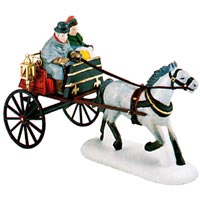 Red Christmas Sulky - Department 56 58401