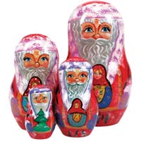 Matreshka's Collector - 5 nest dolls - G. Debrekht Artistic Studios 11011-1