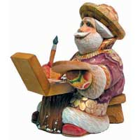 Santa's Workshop - Painter - G. Debrekht Artistic Studios 51789-2