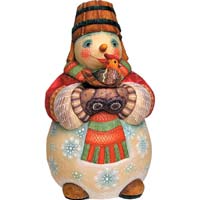 Country Song Snowman - G. Debrekht Artistic Studios 54025-1