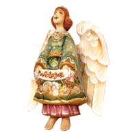 Welcome Angel Ornament - G. Debrekht Artistic Studios 55315