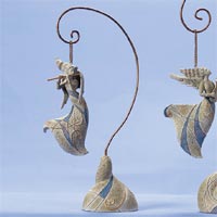 Angel & Flute Ornament - Enesco Gifts & Home Decor 108266