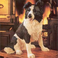 Fireside Dogs - Border Collie - Enesco Gifts & Home Decor 115573