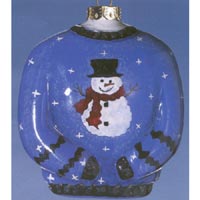 Snowman Sweater - Figi Inside Art Ornaments TR-SD-71606