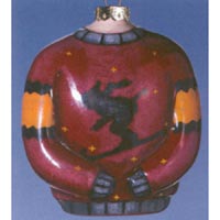 Skier Sweater - Figi Inside Art Ornaments TR-SD-71609