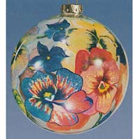 Pansies - Figi Inside Art Ornaments tr-fo-10055