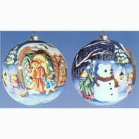 Beary Winter Night - Figi Inside Art Ornaments tr-le-71742