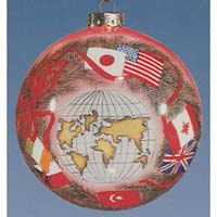 World Wreath - Figi Inside Art Ornaments tr-ms-66044